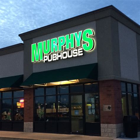 Murphys pubhouse - Mar 17, 2019 · Murphys Pubhouse: Wonderful place to celebrate St Patrick’s Day! - See 70 traveler reviews, 18 candid photos, and great deals for Fishers, IN, at Tripadvisor. 